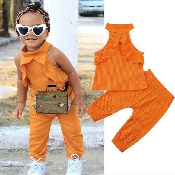 Orange cutie two piece set - Picture 1 of 1